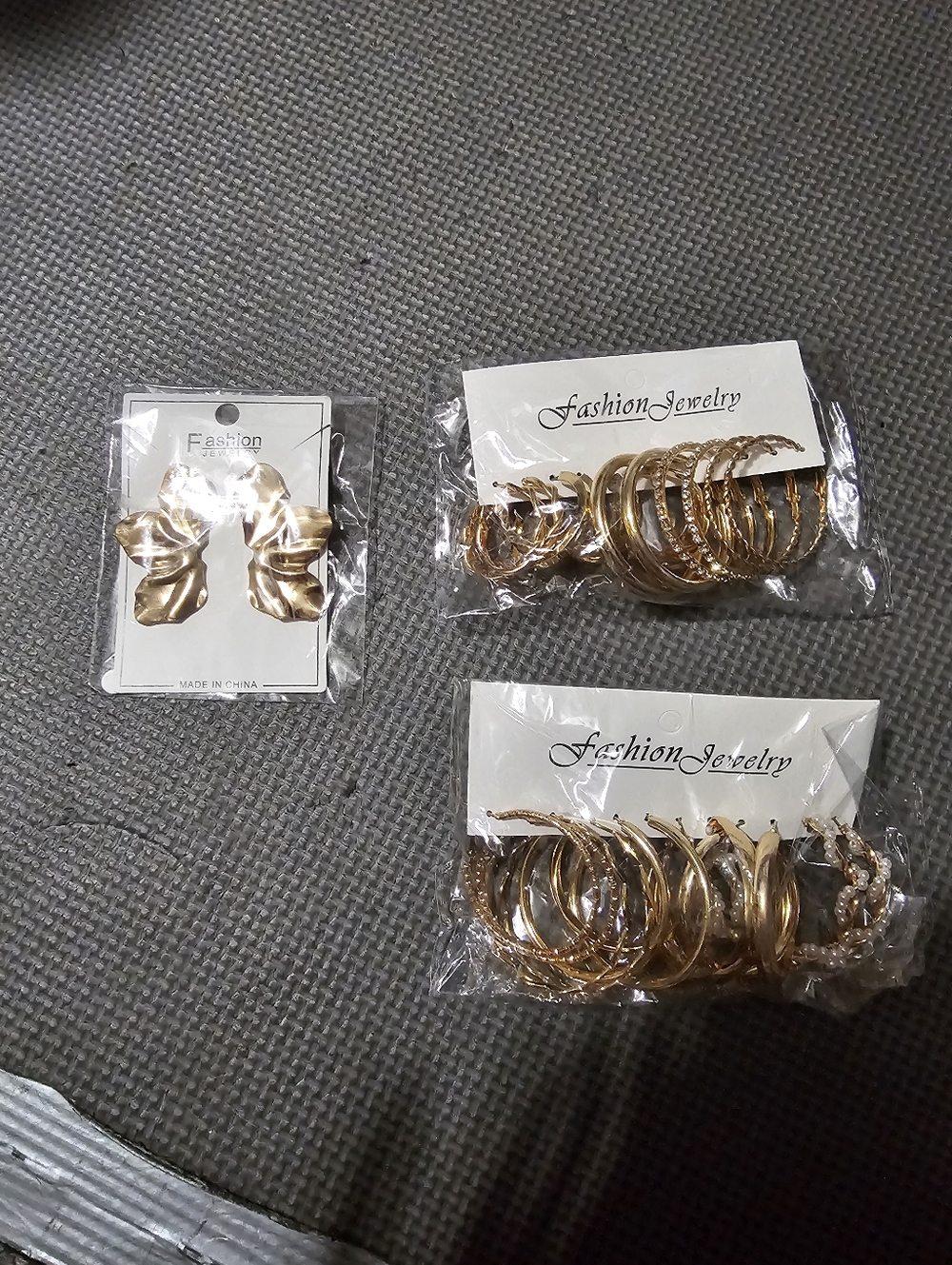 Gold Earrings